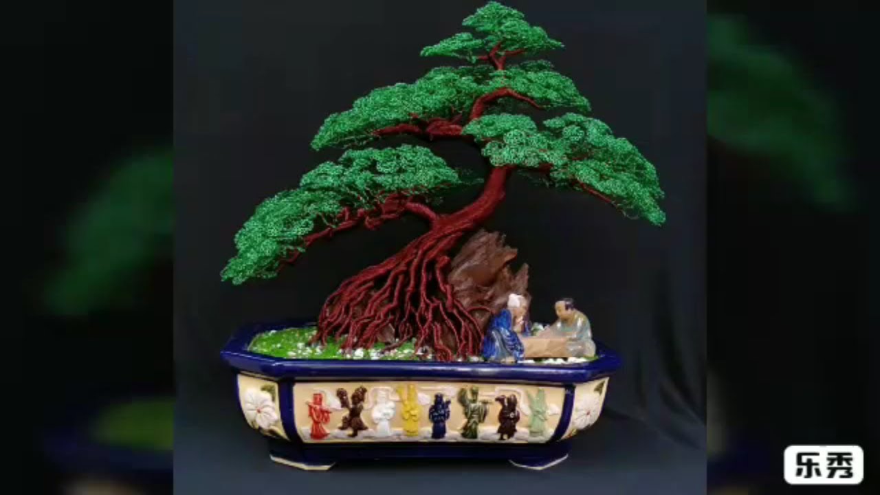 Bonsai handmade.bonsai dây đồng