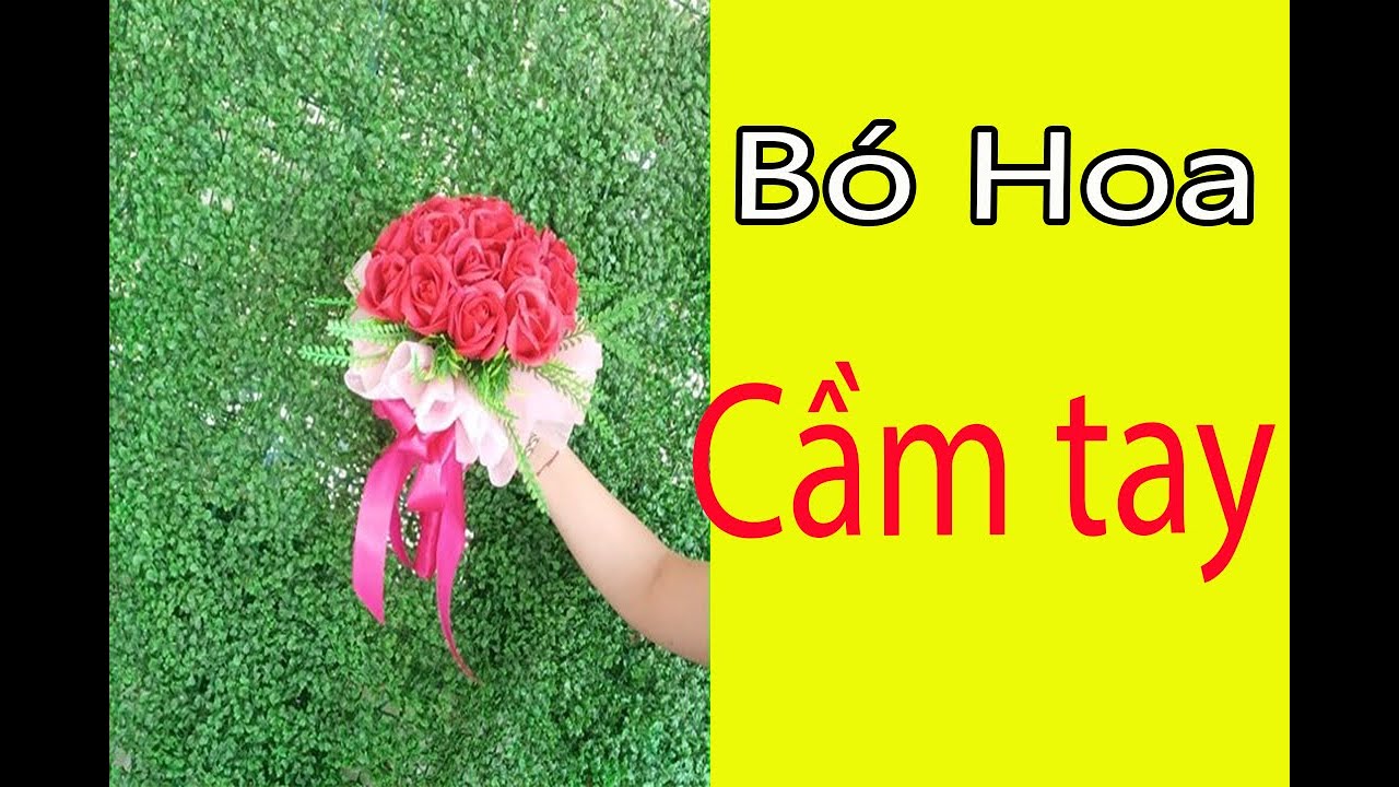 Cách làm bó hoa cầm tay đơn giản | Bó hoa cầm tay cô dâu | Thanh Vân Flower