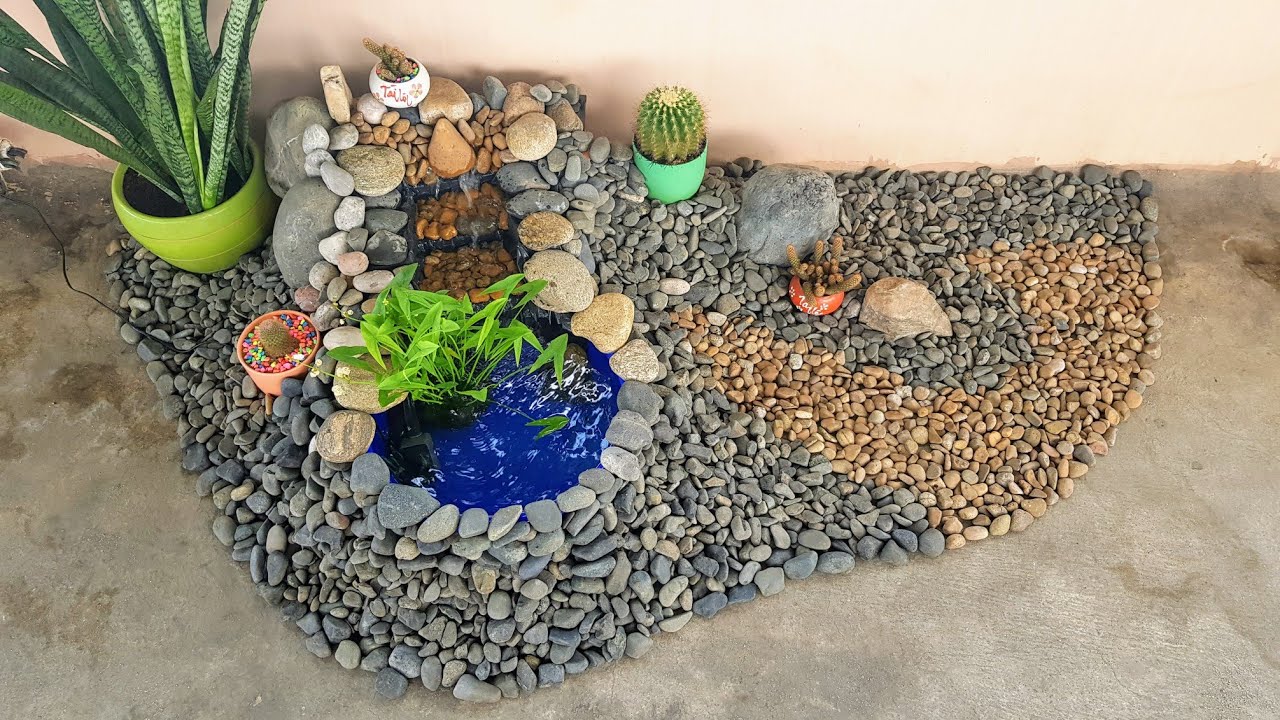 How To Building Small Landscape On The Terrace | Cách làm tiểu cảnh sân thượng từ A-Z.