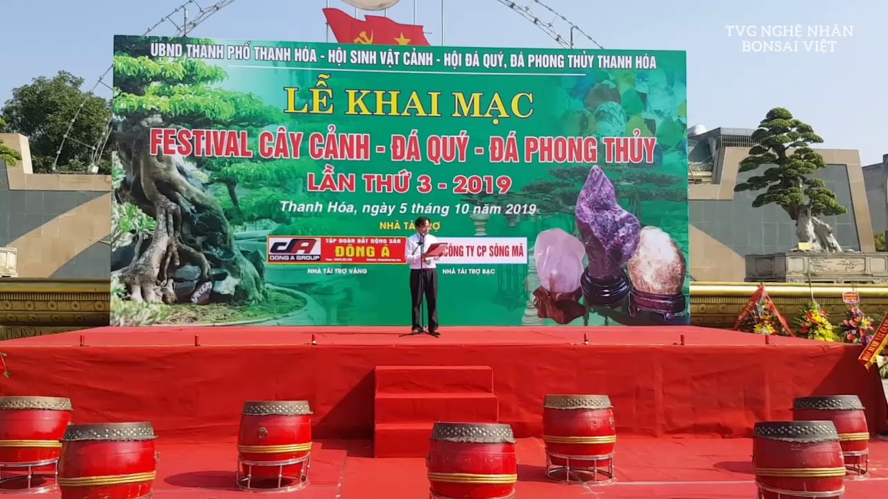 Lễ khai mạc festival cây cảnh thanh hóa lần thứ 3 ngày 5 - 10 - 2019