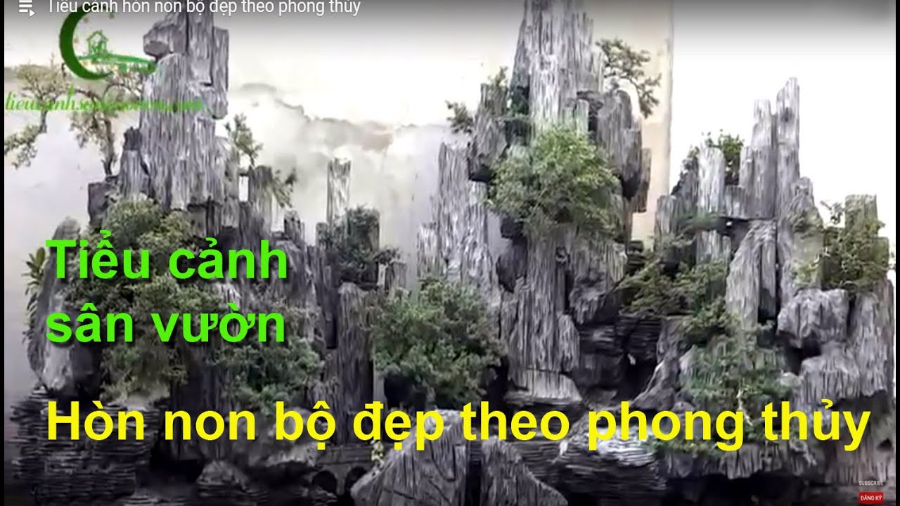 Tiểu cảnh hòn non bộ đẹp theo phong thủy