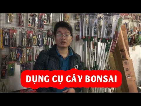 Tổng hợp các loại dụng cụ cho cây bonsai và cây cảnh