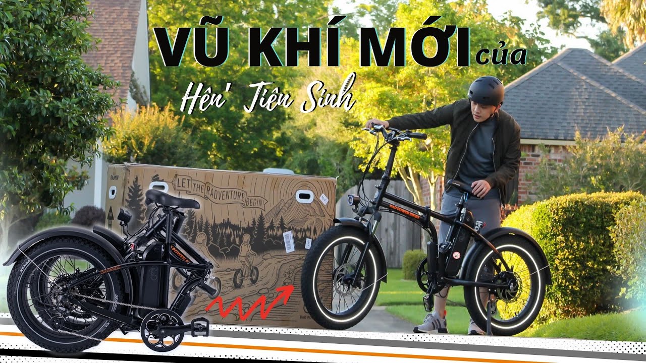 Vũ Khí “MỚI” Để Đi Dã Ngoại và Khám Phá (san bằng mọi nẻo đường thành bình địa)