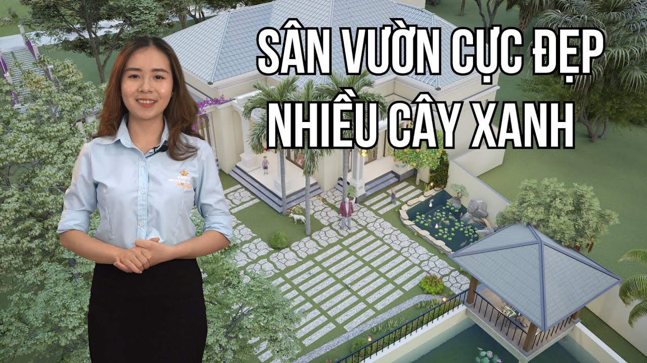 Mẫu Sân Vườn Đẹp 2020 Dành Cho Mẫu Biệt Thự Vườn Tại Ý Yên Nam Định