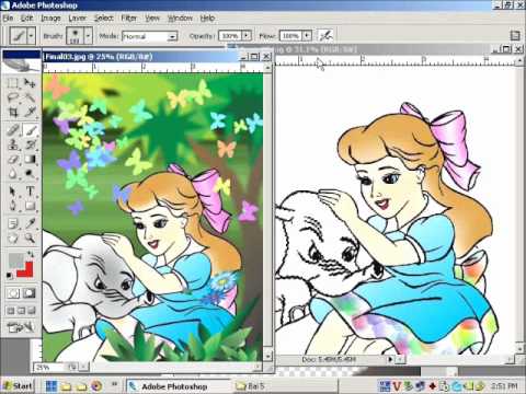 Học Photoshop online vẽ Brush bài 9