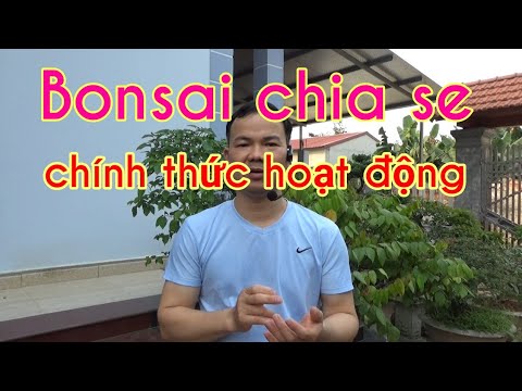 Bonsai chia sẻ chính thức hoạt động