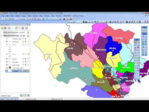 Học Mapinfo cơ bản: Bài 07 - Làm việc với layers (các lớp)