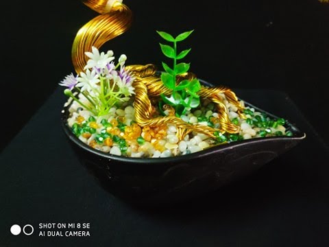 Hướng dẫn cách vào chậu bonsai dây đồng. Bonsai handmade