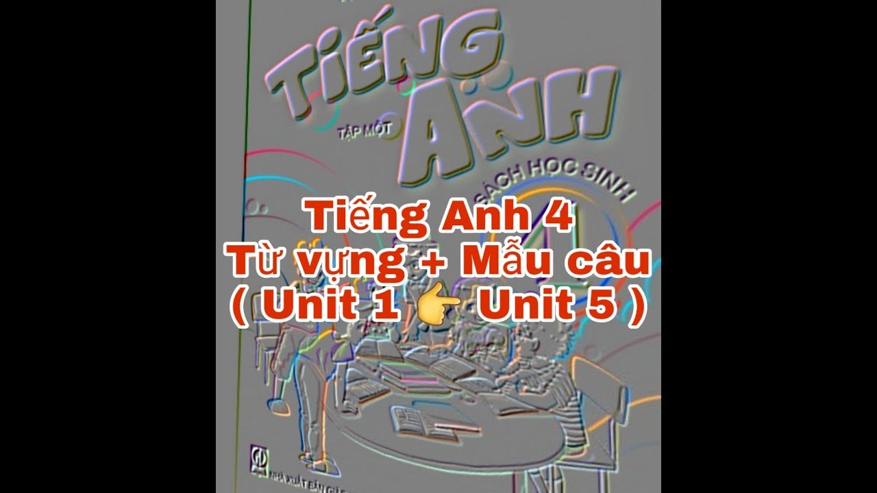 Từ vựng và mẫu câu tiếng Anh 4