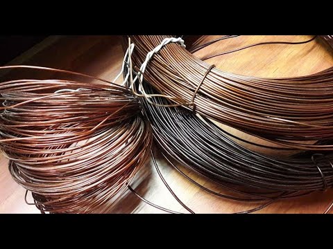 cách cuốn dây kim loại để uốn cây - How to wire a bonsai tree.