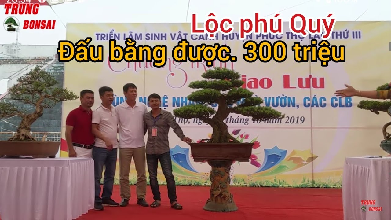 LỘC PHÚ QUÝ ĐẤU GIÁ THÀNH CÔNG 300 TRIỆU TÁC PHẨM TÙNG LA HÁN TLCC PHÚC THỌ