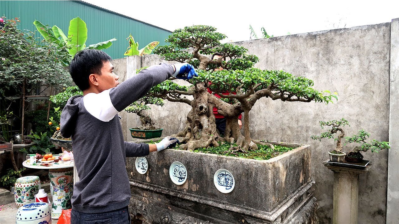 Siêu phẩm được sửa sang chuẩn bị đi triển lãm Yên Tử