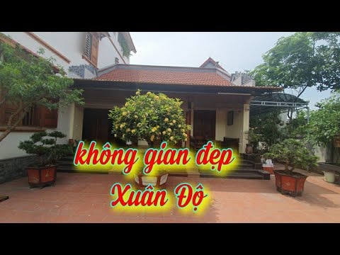 SH.3928. Thăm không gian đẹp Xuân Độ xã Chu Phan Mê Linh Hà Nội.